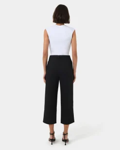 Forcast Lexee High-waist Culotte Black Clearance
