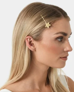 Forcast Lila 4pc Hair Pin Set Gold Outlet