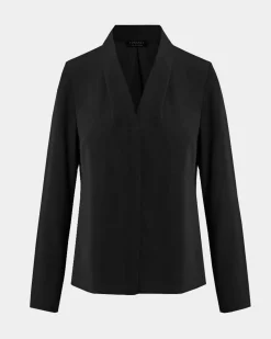 Forcast Lilian 2 Long Sleeve Blouse Black Clearance