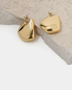 Forcast Lulu Plated Earrings Gold