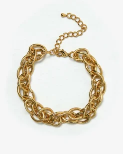 Forcast Lyra Bold Chain Bracelet Gold Discount