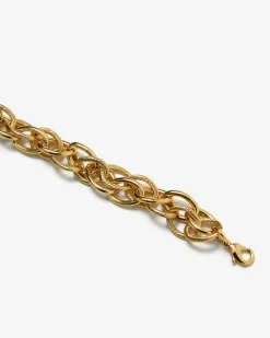 Forcast Lyra Bold Chain Bracelet Gold Discount