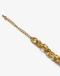 Forcast Lyra Bold Chain Bracelet Gold Discount