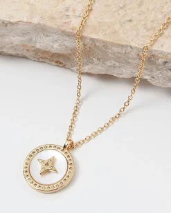 Forcast Macie 16k Plated Necklace Gold Hot