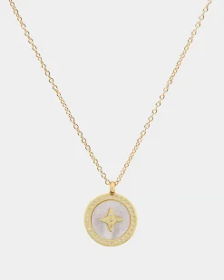 Forcast Macie 16k Plated Necklace Gold Hot
