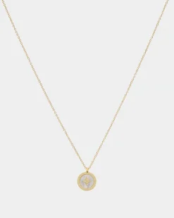 Forcast Macie 16k Plated Necklace Gold Hot