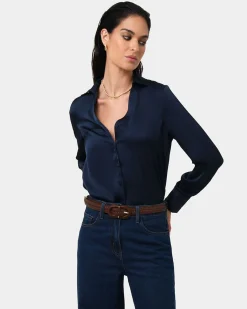 Forcast Marcella Woven Belt Cocoa Brown Clearance