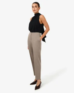 Forcast Maria Gathered Top Black New