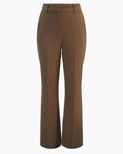 Forcast Maris Bootleg Pants Carob Clearance