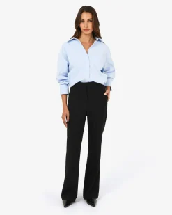 Forcast Maris Bootleg Pants Black Hot