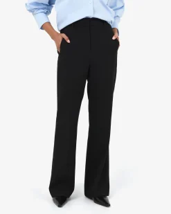 Forcast Maris Bootleg Pants Black Hot