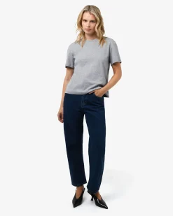 Forcast May Relaxed Cotton T-shirt Grey Hot