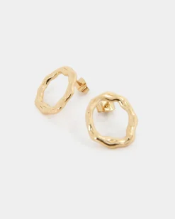 Forcast Meera 16k Plated Earrings Gold