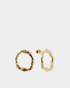 Forcast Meera 16k Plated Earrings Gold