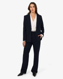 Forcast Merid Single Breasted Blazer Navy Online