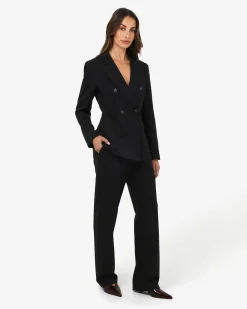 Forcast Merid Tailored Pants Black New