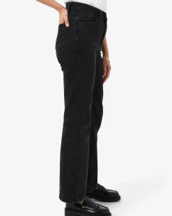 Forcast Merith Bootcut Jeans Washed Black Clearance