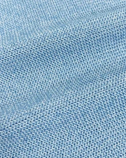 Forcast Milano Melange Knit Top Stone Blue Best
