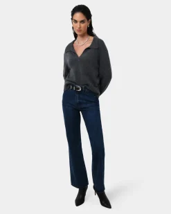 Forcast Mina Wool Blend Knit Marle Grey Best