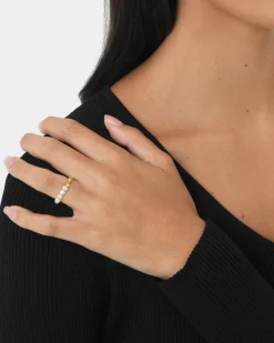 Forcast Moana 16k Plated Ring Gold New