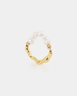 Forcast Moana 16k Plated Ring Gold New