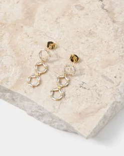 Forcast Naya 16k Plated Earrings Gold