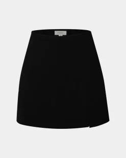 Forcast Nella Mini Skort Black Clearance