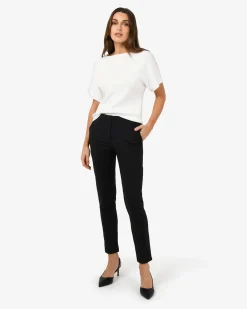 Forcast New Taylor Slim Pants Black Sale