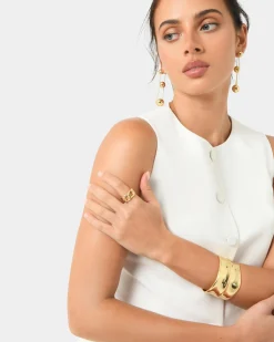 Forcast Nia Statement Bracelet Gold Outlet