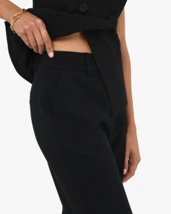 Forcast Nikki Flared Leg Pants Black Clearance