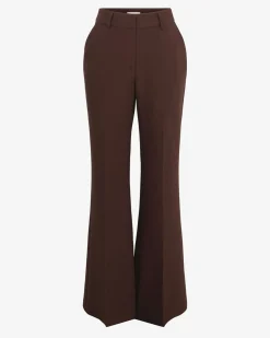 Forcast Nikki Flared Leg Pants Brown