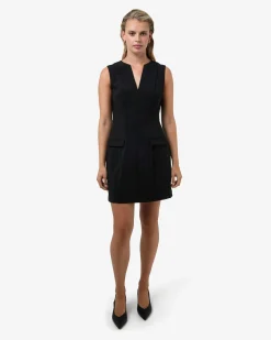 Forcast Nikki Tailored Mini Dress Black Hot