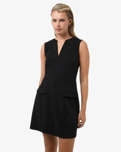 Forcast Nikki Tailored Mini Dress Black Hot