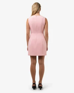 Forcast Nikki Tailored Mini Dress Pink New