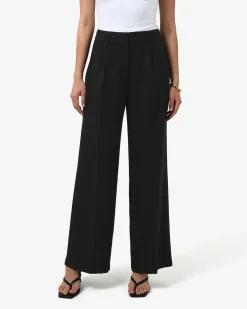 Forcast Nikki Tailored Pants Black Hot