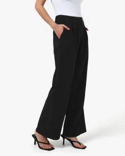 Forcast Nikki Tailored Pants Black Hot