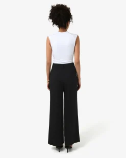 Forcast Nikki Tailored Pants Black Hot
