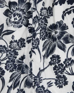 Forcast Pearl Floral Cotton Dress Floral Print Outlet