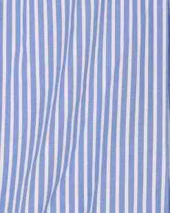 Forcast Piper Stripe Shirt Blue Ivory Best