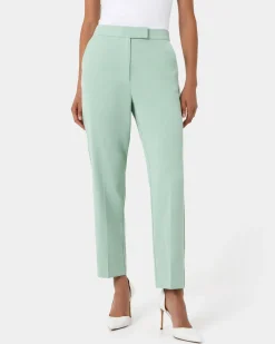 Forcast Renee Slim Leg Pants Pastel Sage Best