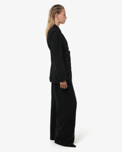 Forcast Rumy Double Breasted Blazer Black Discount