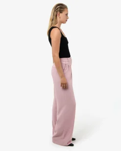 Forcast Rumy Wide Leg Tailored Pants Pink Online