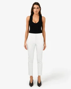 Forcast Safira High-waist Trousers Ivory