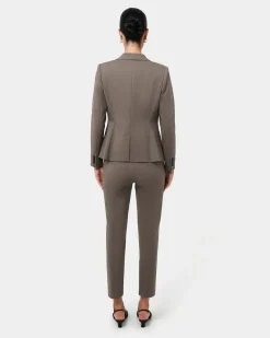 Forcast Safira High-waist Trousers Walnut Online