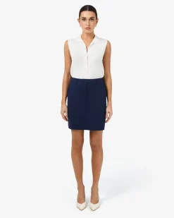 Forcast Safira Mini Skirt Navy Best