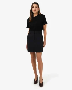 Forcast Safira Mini Skirt Black Online