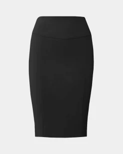 Forcast Safira Pencil Skirt Black Clearance