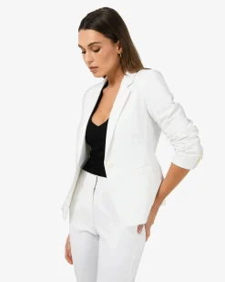Forcast Safira Suit Jacket Ivory Sale