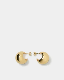 Forcast Sammy Bubble Earring Gold Clearance