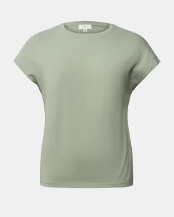 Forcast Sara Cotton Tee Mint Discount